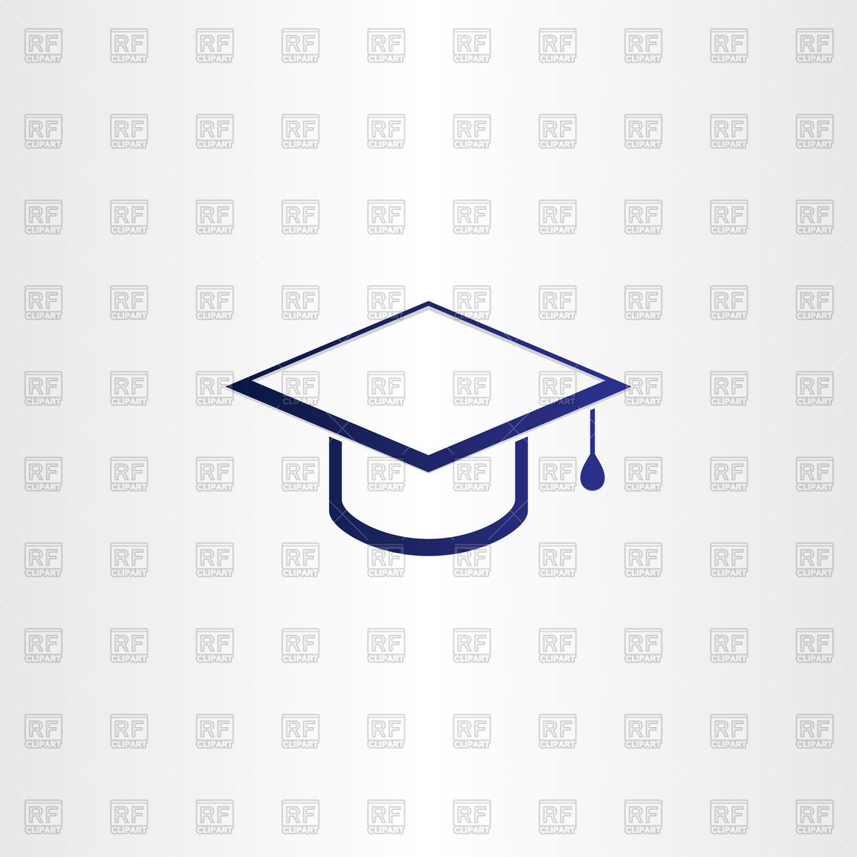 1200x1200 Student Graduation Cap Icon Vector Image Of Icons And Emblems