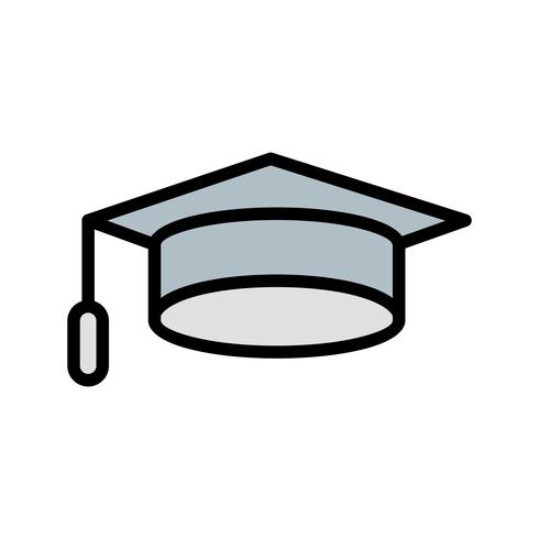 490x490 Vector Graduation Cap Icon