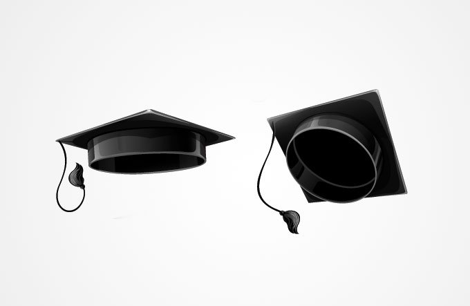 680x443 Free University Graduation Cap Files, Vectors Graphics