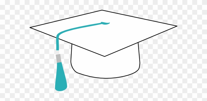 840x412 Graduation White Cap Vector