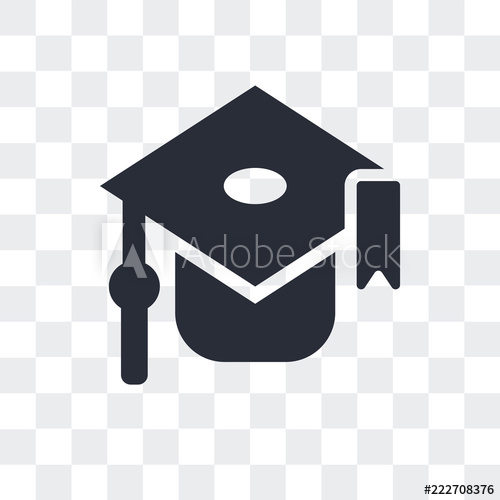 500x500 International Graduate Icon Isolated On Transparent Background