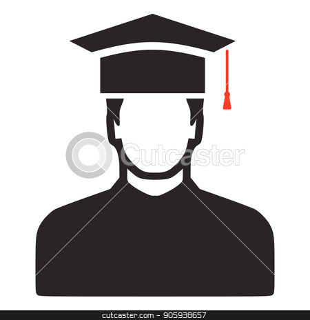450x464 Vector Graduates Student