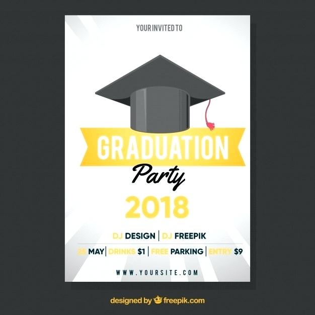 626x626 Graduation Invitation Template