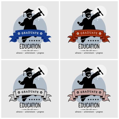 490x490 Student Graduation Logo Design