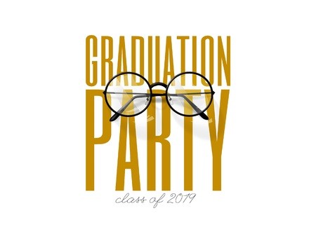 450x347 Graduation Class Of Label Graduation Party Vector Text