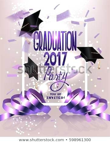 362x470 Graduation Party Invitation Vectors