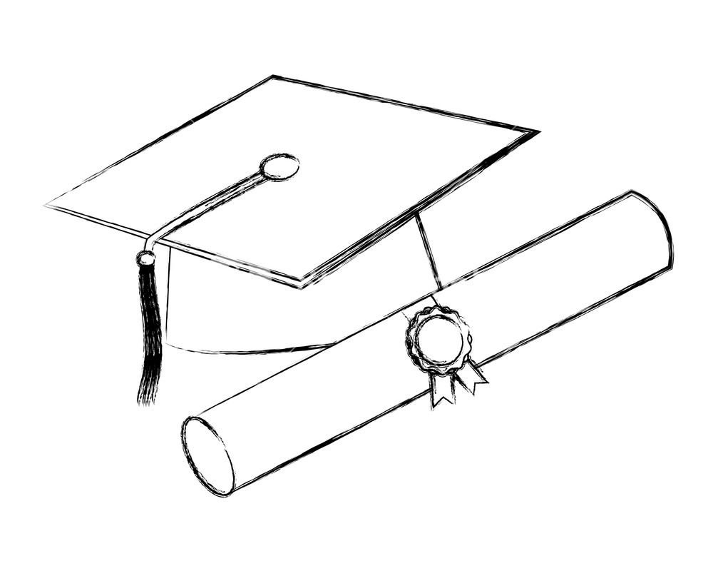 Graduation Scroll Vector at Vectorified.com | Collection of Graduation ...