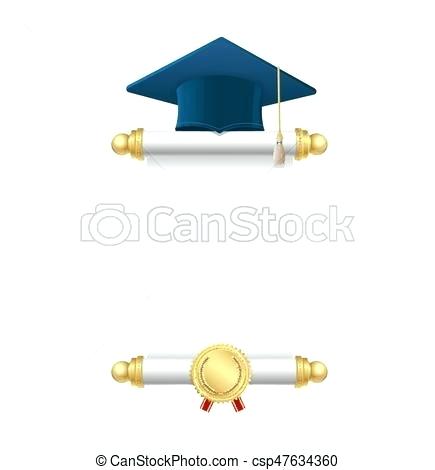 435x470 Graduation Scroll Template