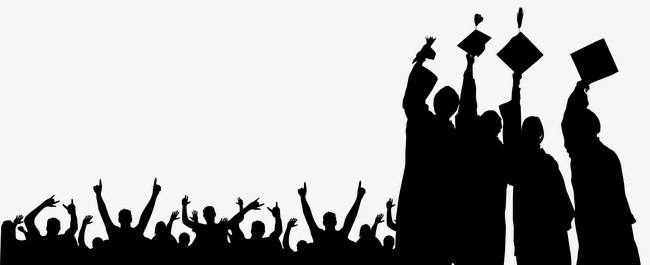 650x265 Graduation Silhouette Png