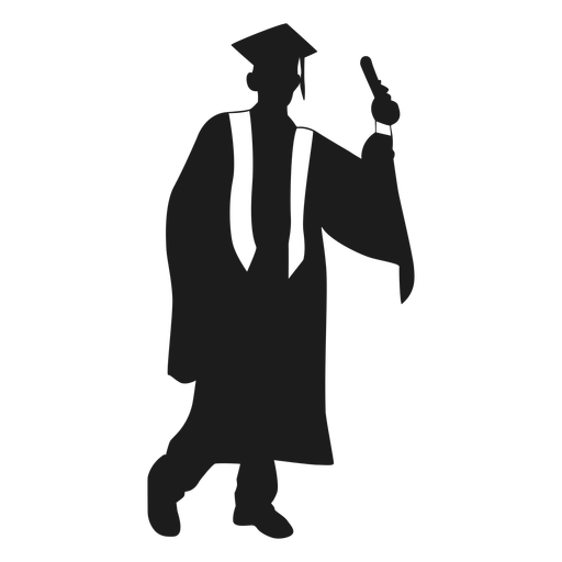 Graduation Silhouette Vector at Vectorified.com | Collection of ...