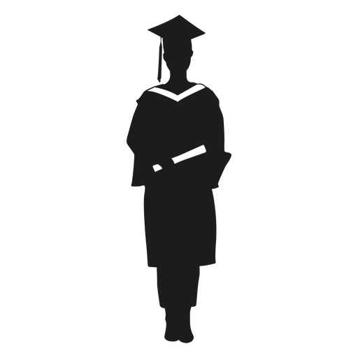 Graduation Silhouette Vector at Vectorified.com | Collection of ...