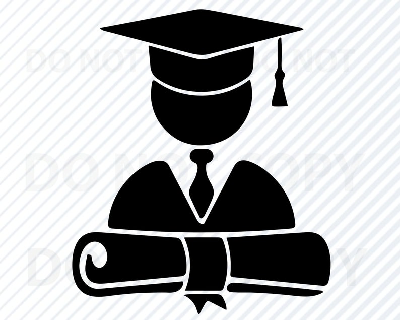 794x635 Graduation Silhouette Graduation Vector Images Etsy