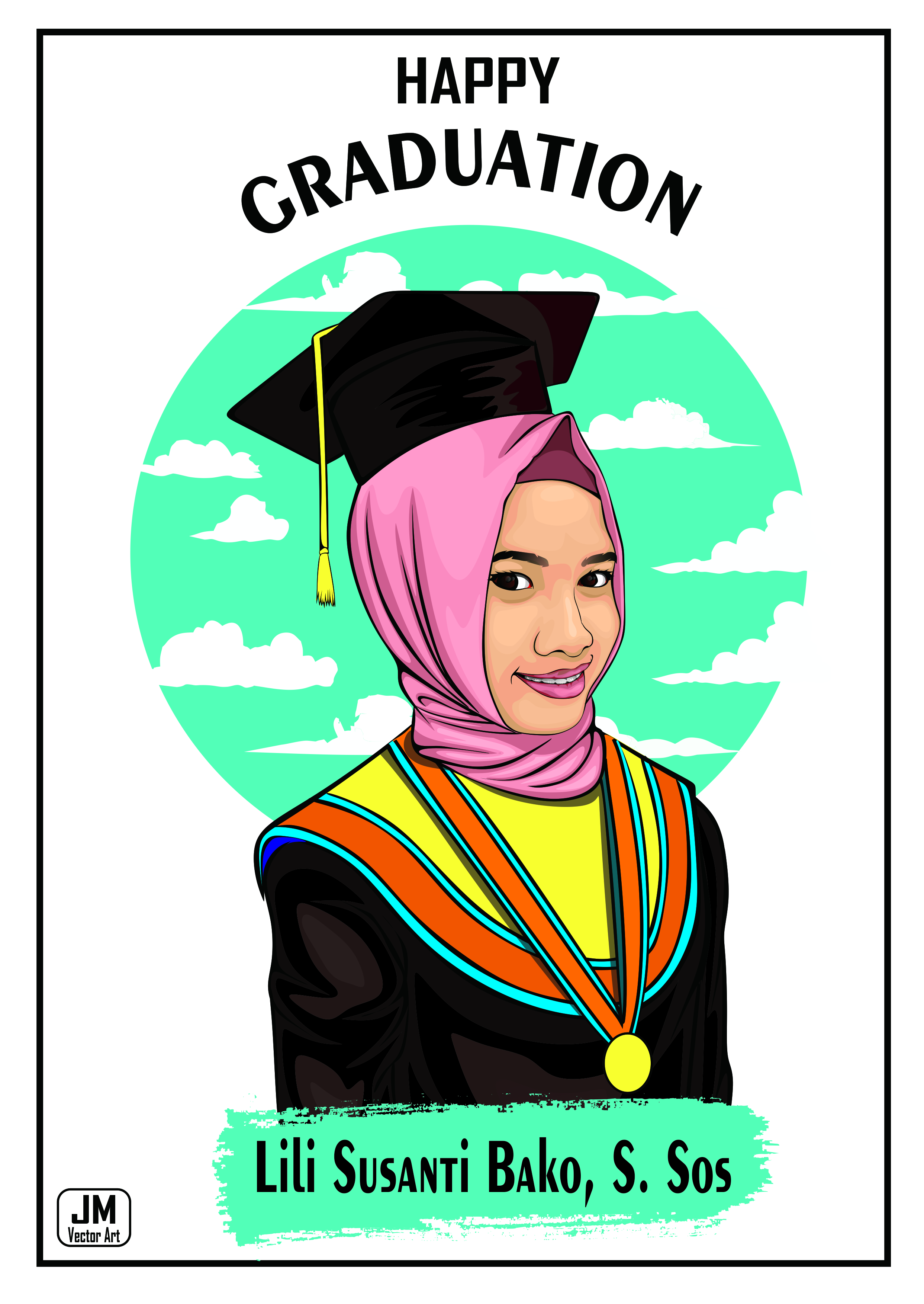 2485x3505 Vector Happy Graduation Steemit