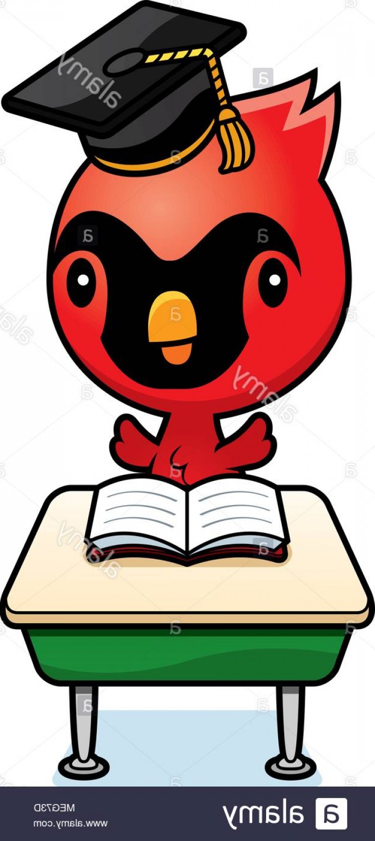 744x1668 Cardinal Graduation Vector Handandbeak