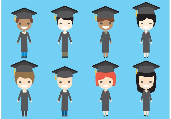 700x490 Graduate Vector Characters