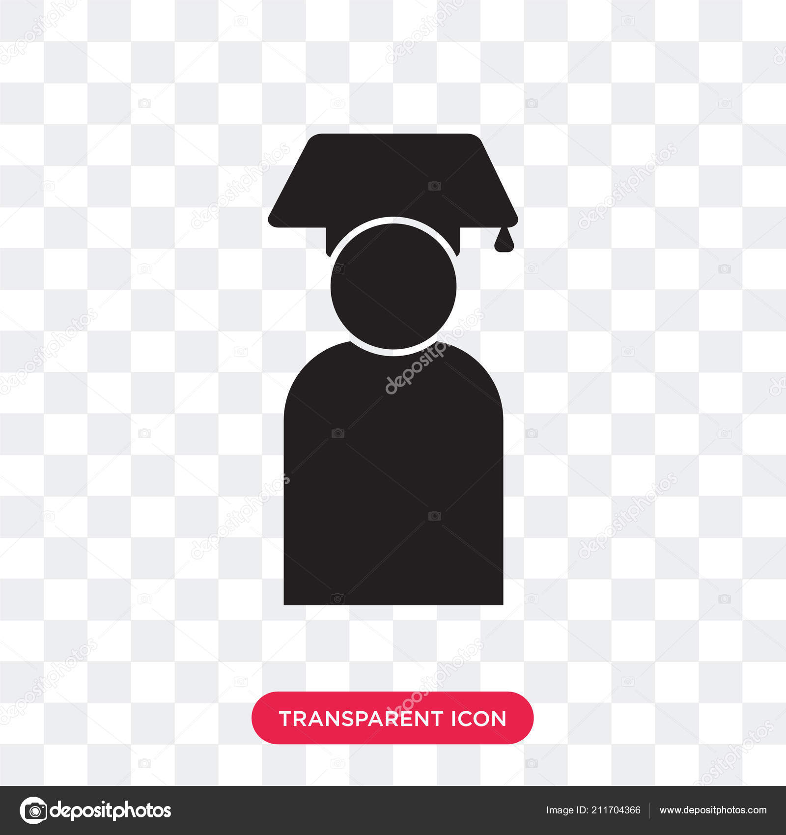 1600x1700 Graduate Transparent Background