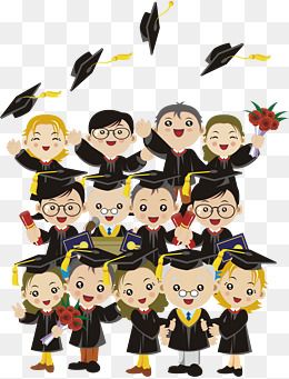 260x341 Graduation, Vector Children, Vector Child, Vector Students Png