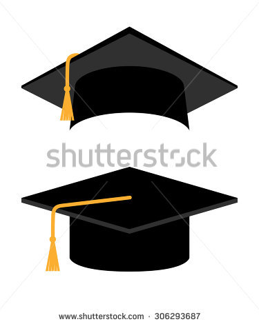 375x470 Graduation Vector Clipart