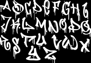 Cartoon Graffiti Font Alphabet Vector Set Free Vector Download 352x247 Cartoon Graffiti Font Alphabet Vector Set Free Vector Download