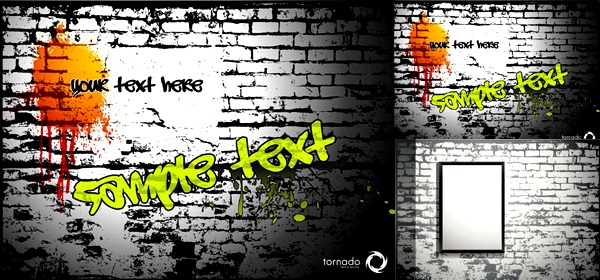 600x280 Graffiti Background My Free Photoshop World