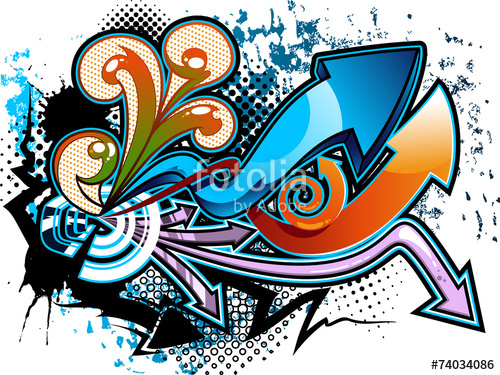500x375 Graffiti Background Stock Image And Royalty Free Vector