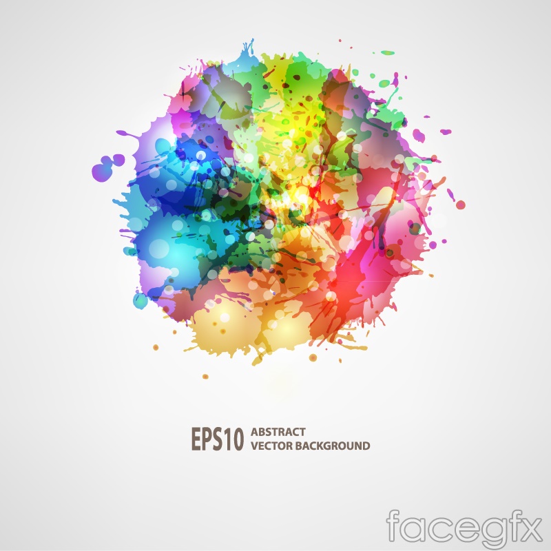 800x800 Round Color Ink Graffiti Background Vector Over Millions Vectors
