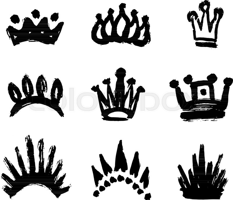 Download Graffiti Crown Vector at Vectorified.com | Collection of ...