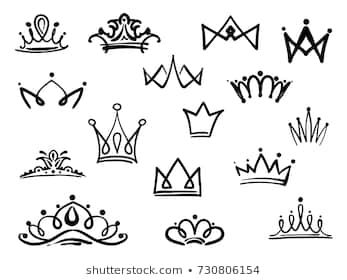 347x280 Vector Crown Logo Hand Drawn Graffiti Sketch And Signs
