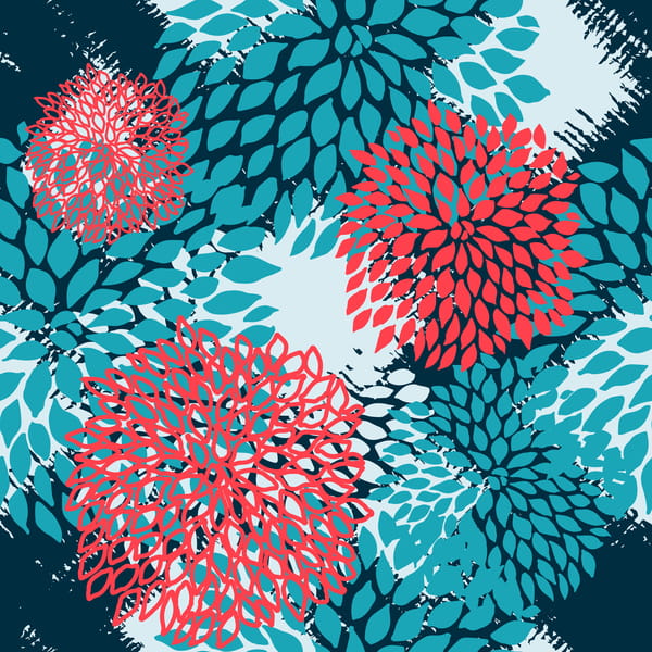 600x600 Graffiti Color Pattern Seamless Pattern Vector Free