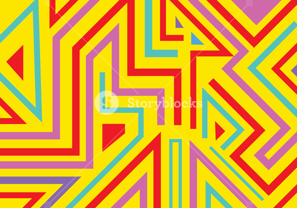 1000x700 Abstract Graffiti Geometric Shapes And Lines Pattern Background