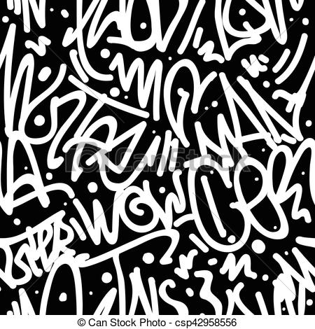 450x470 Graffiti Art Seamless Pattern Vector Tags Seamless Pattern