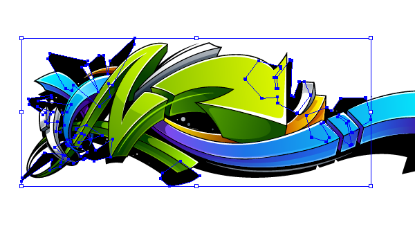 600x331 Create A Wild, Graffiti Style Arrow Design In Adobe Illustrator