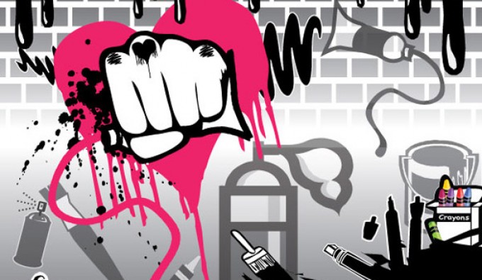 680x395 Graffiti Vector Art Vectorish