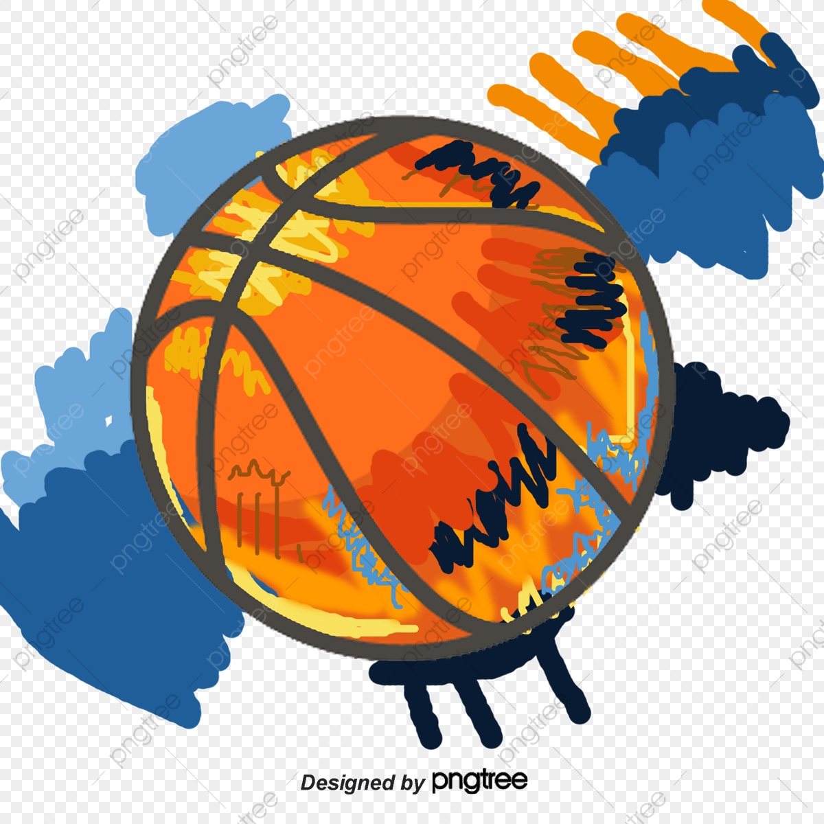 1200x1200 Basketball Graffiti Illustrator Vector Material, Basketball Vector