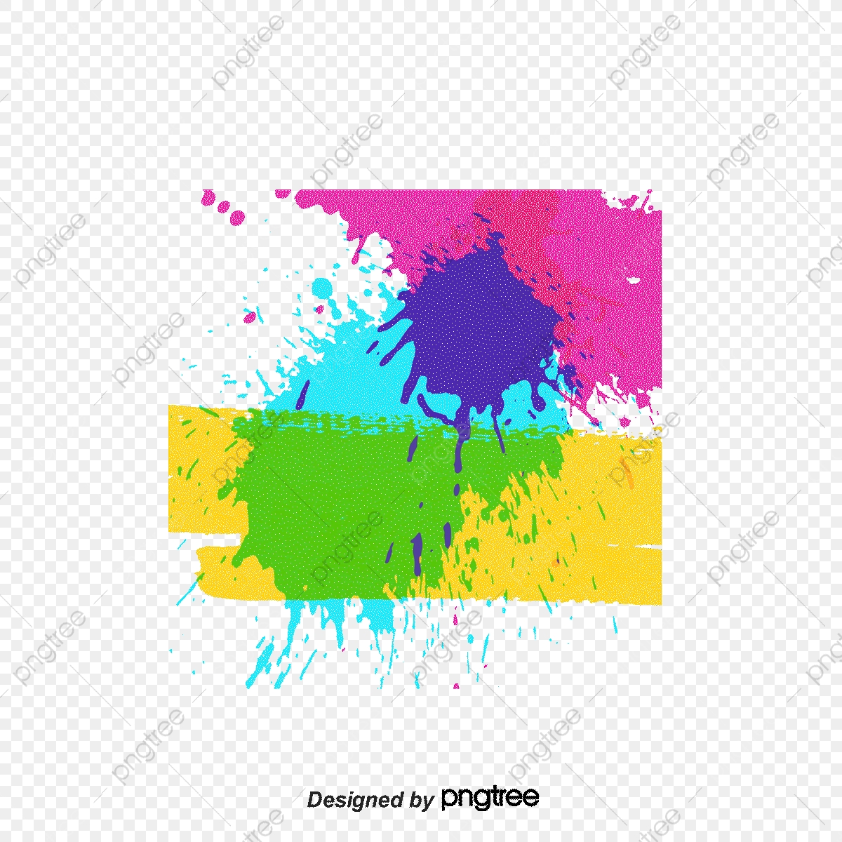 1200x1200 Multi Color Sprayed Graffiti Vector, Graffiti, Splash, Color Png