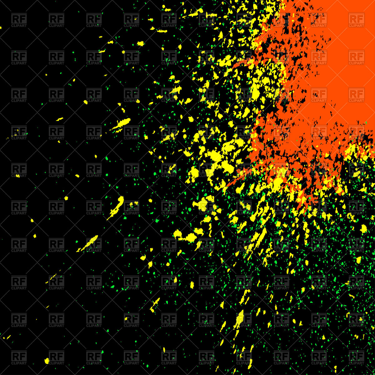 1200x1200 Colorful Acrylic Explosion Paint Splatter Colored Glitter