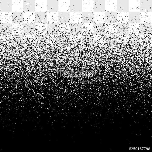 500x500 Grain Gradient Vector Transparent Background, Black And White Old