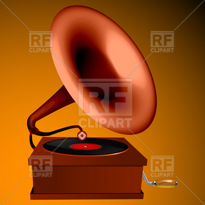 Vintage Gramophone Vector Image Of Objects Robertosch 400x400 Vintage Gramophone Vector Image Of Objects Robertosch