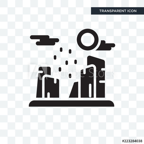 500x500 Grand Canyon Vector Icon Isolated On Transparent Background, Grand