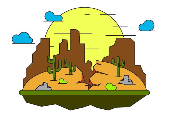 700x490 Free Grand Canyon Vector Silhouette Free Graphics Uihere