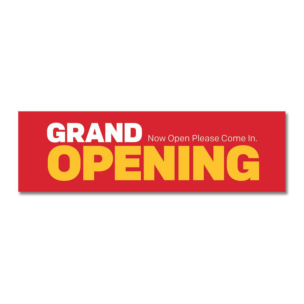 1000x1000 Timely Grand Opening Banner Vector Free Download