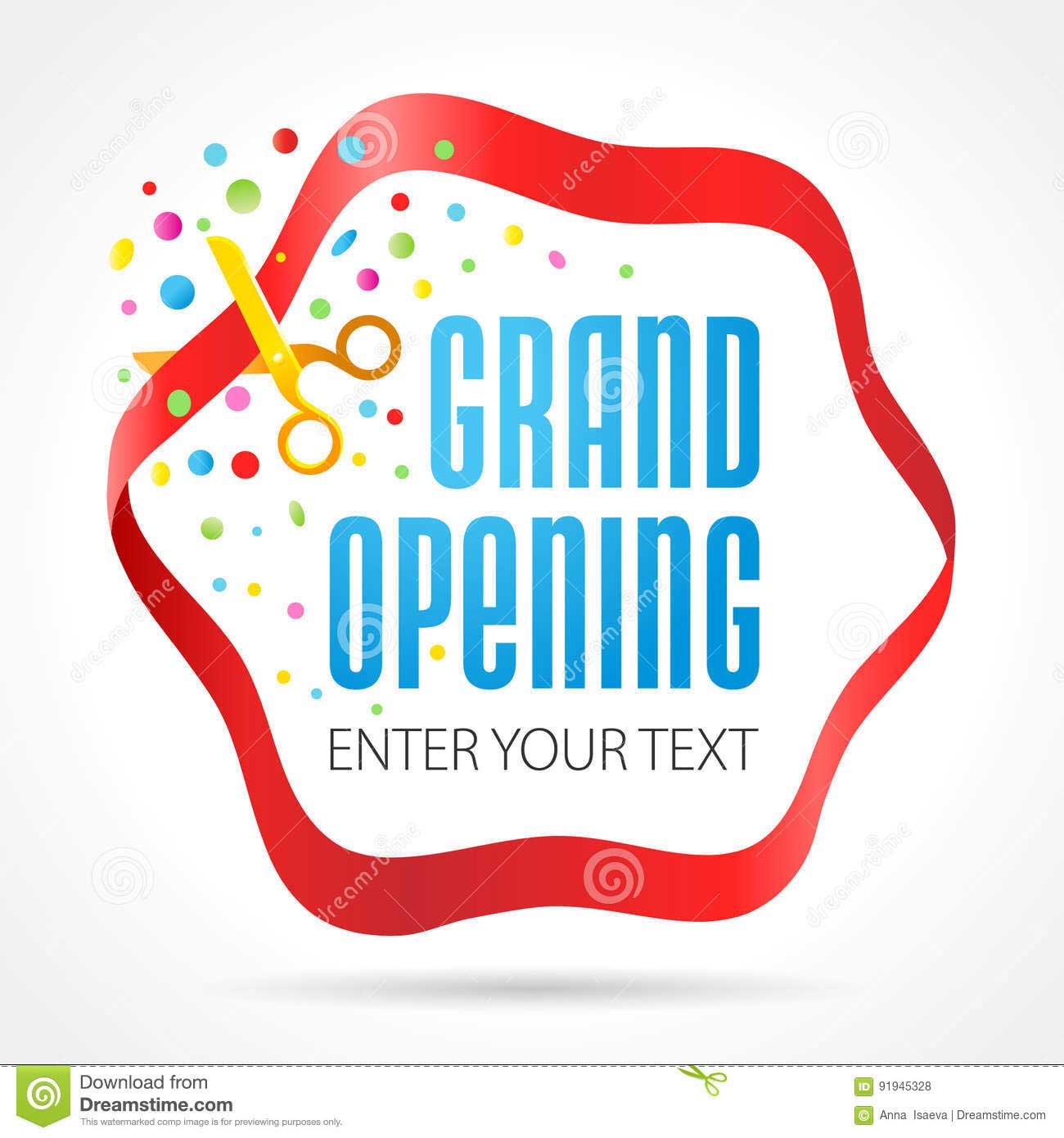 1300x1390 Opening Invitation Card