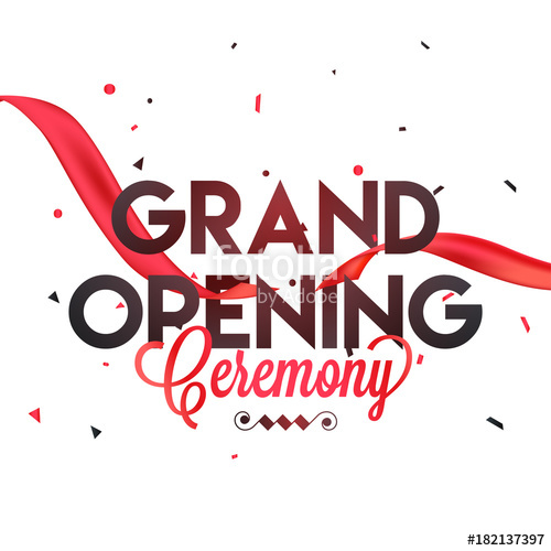 Grand Opening Logo Vector at Vectorified.com | Collection of Grand