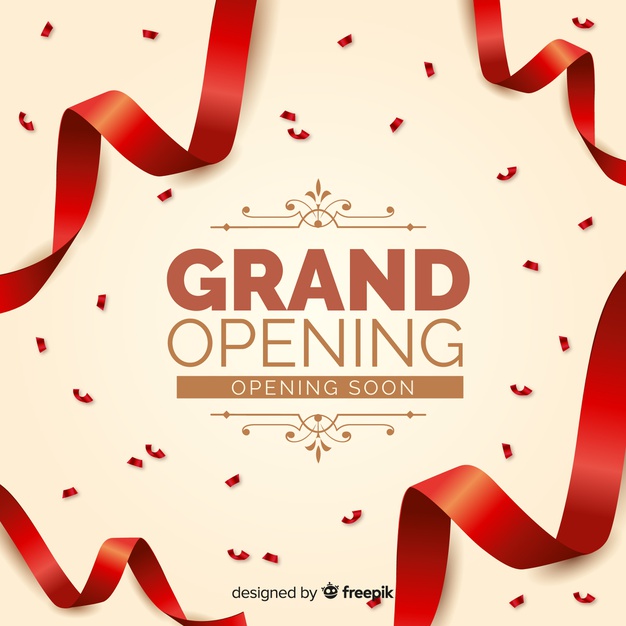 Grand Opening Logo Vector at Vectorified.com | Collection of Grand