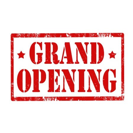 450x450 Grunge Rubber Stamp With Text Grand Opening,vector Illustration