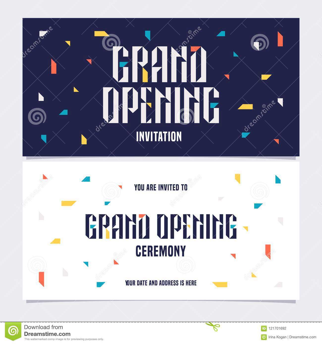 1300x1390 Grand Opening Invitation