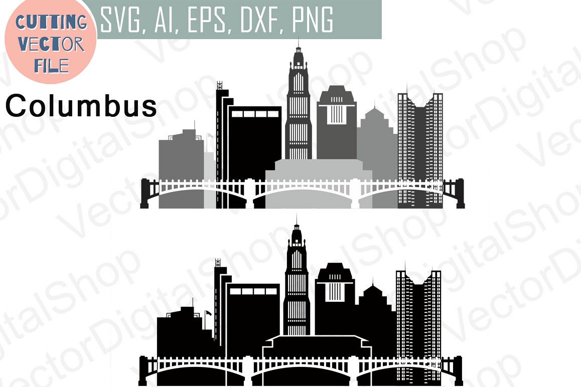 Grand Rapids Skyline Vector