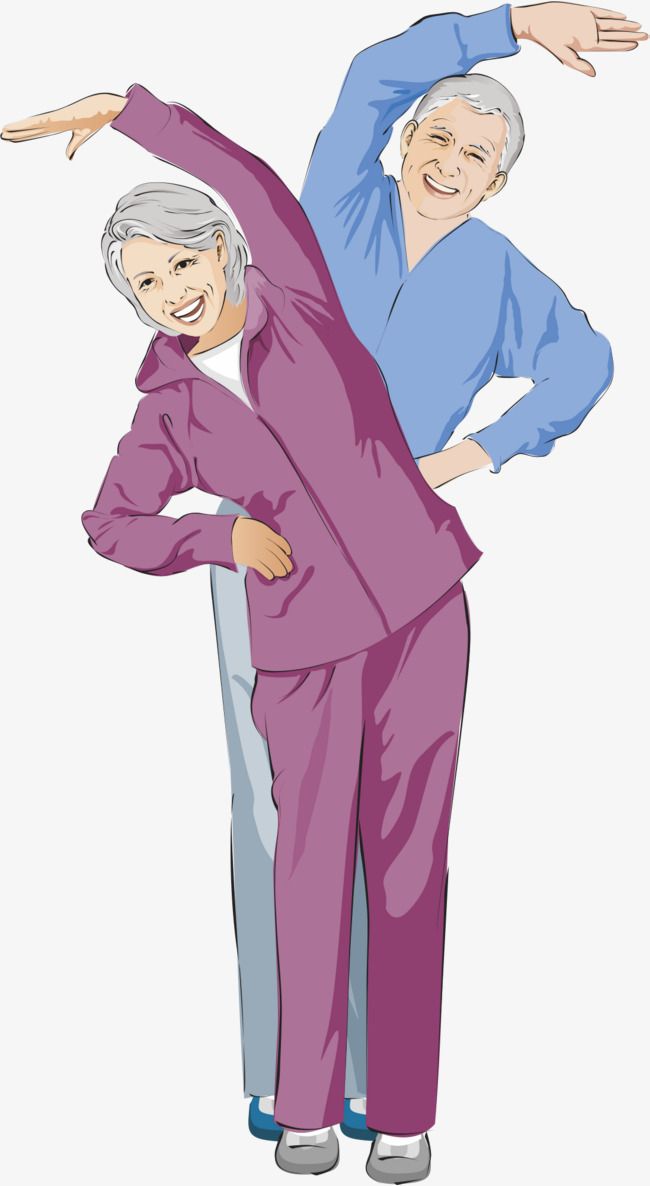 650x1186 Vector Man Old Man,exercise,fitness,grandpa,vector Diagram,happy