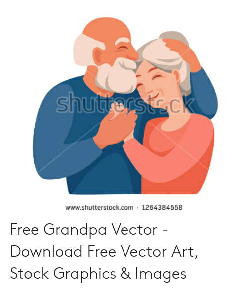 500x582 Free Grandpa Vector