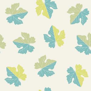 300x300 Seamless Pattern Of Grape Leaves Vector Hoodamathrun